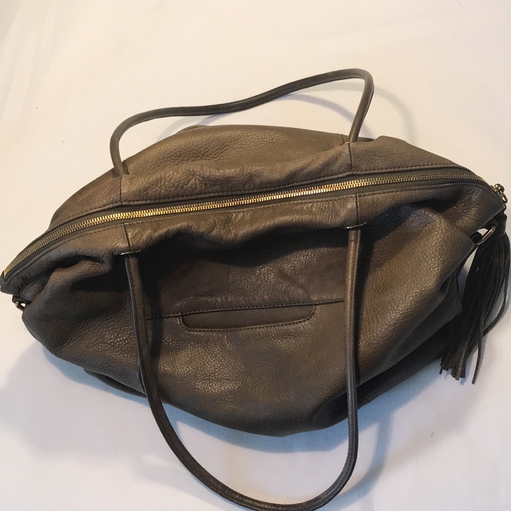 HOBO International Large Pebble Leather Hobo Shoulder Bag - Picture 3 of 12